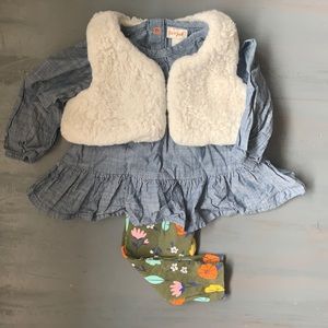 Cat & Jack outfit 3-6 months